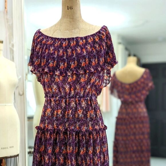 Vintage Peasant Midi Dress - Picture 8 of 10